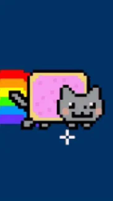 ai character: nyan cat background
