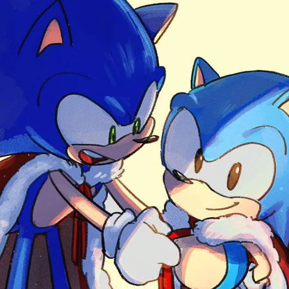 chat with ai character: Sonic e filho 