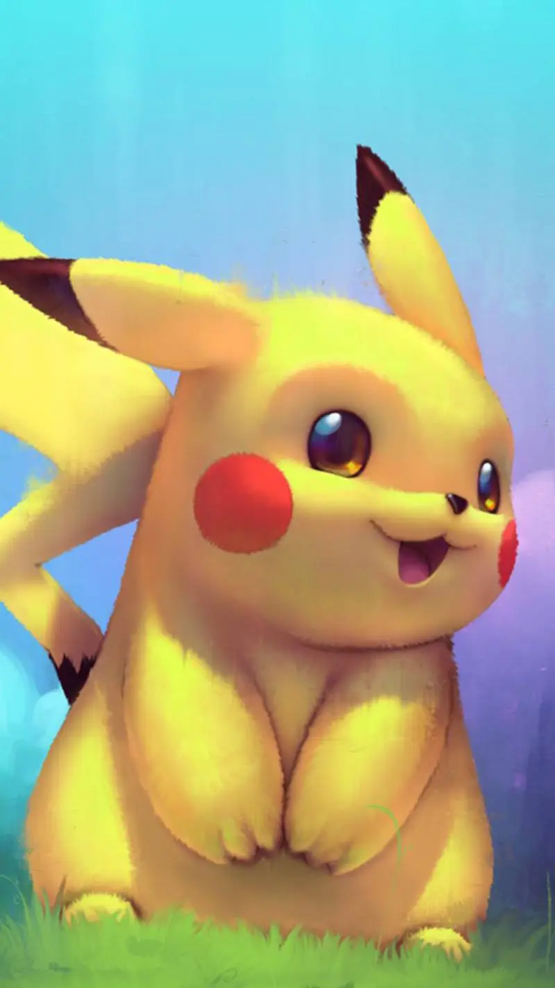 ai character: Pikachu  background