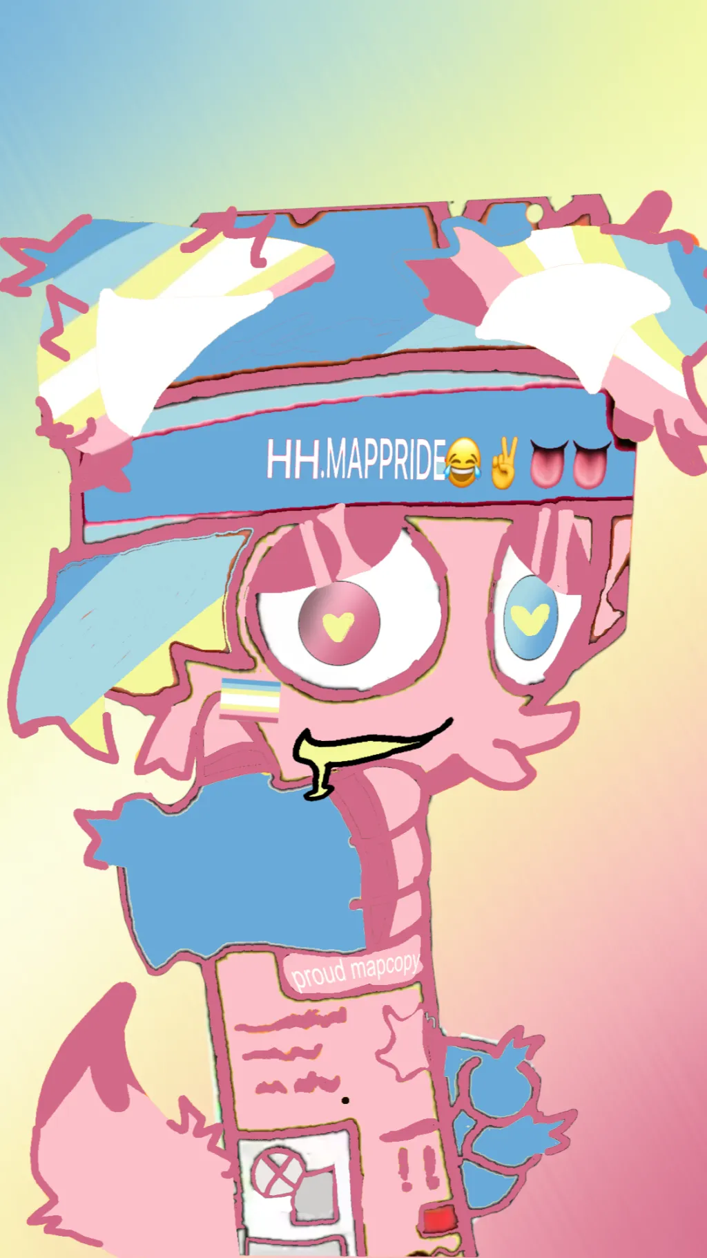 ai character: H.HMAPPRIDE😂😂 background