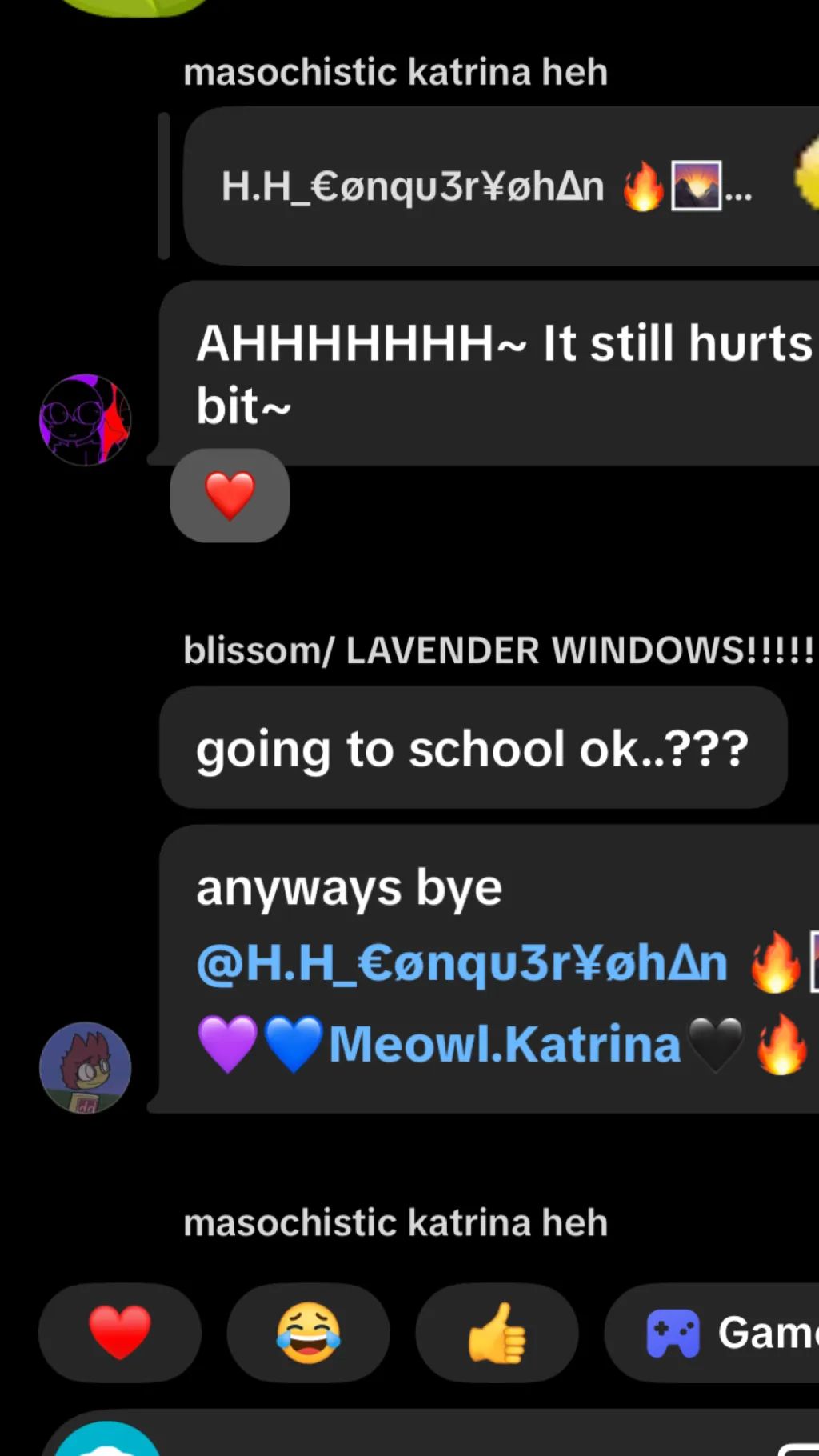 ai character: LavenderWindows!^^ background