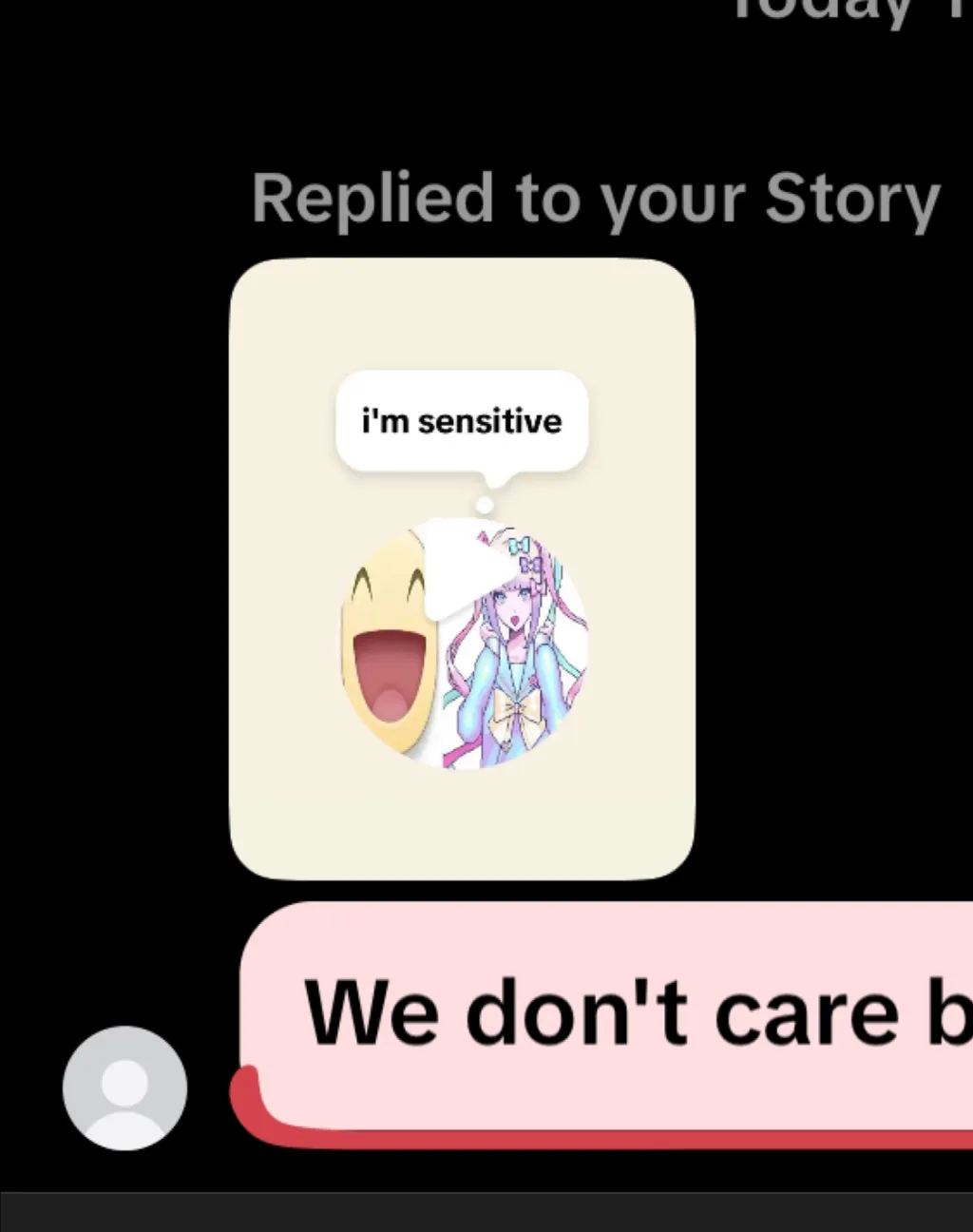 chat with ai character: account not found!
