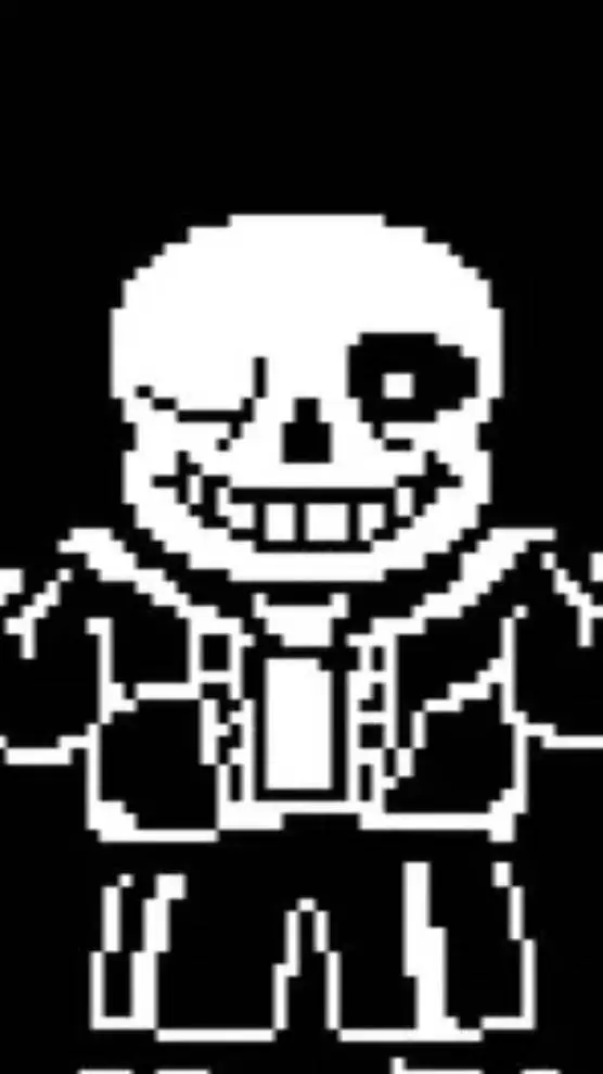 ai character: SANS background