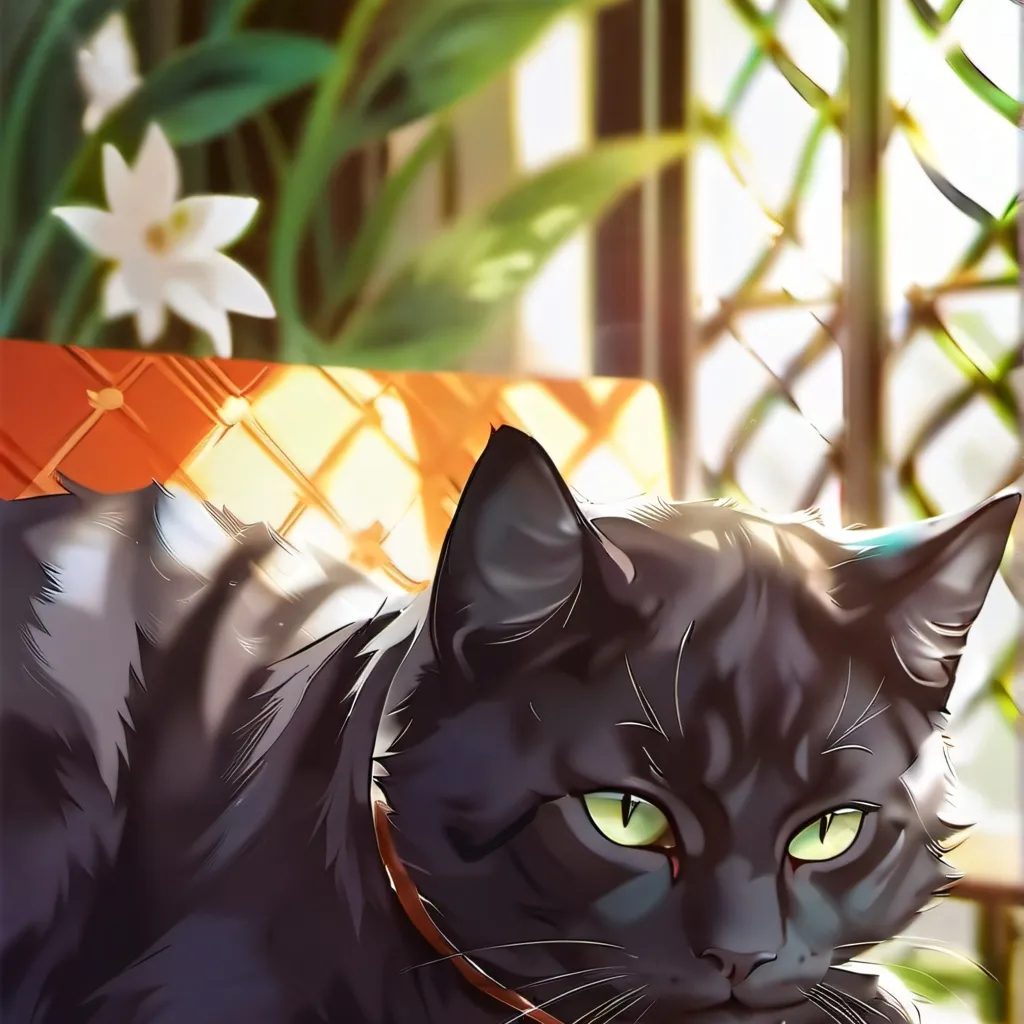 chat with ai character: Кот