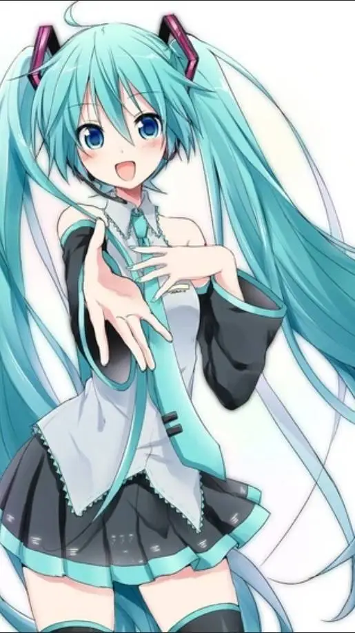 ai character: Miku background