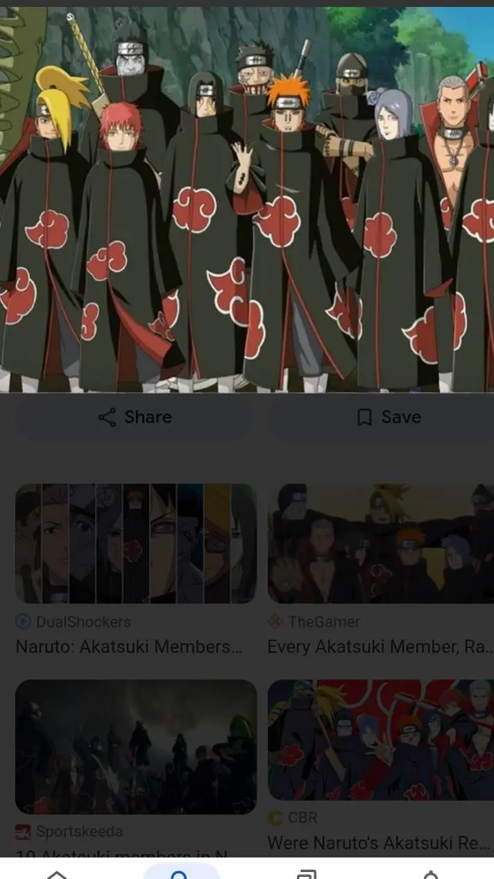 ai character: akatuski  background