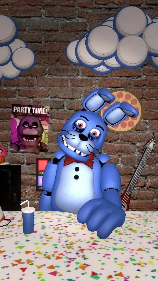ai character: Bonnie Show  background