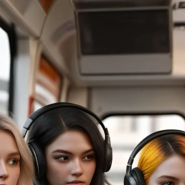 chat with ai character: The bus girls