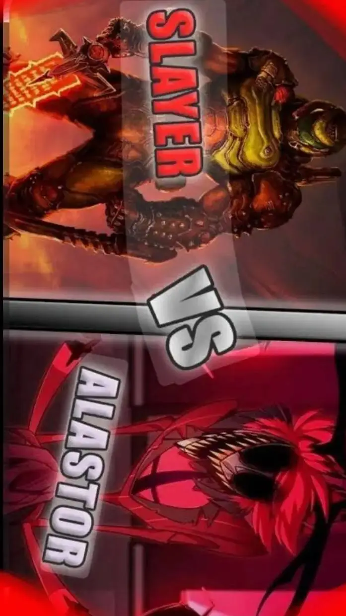 ai character: Slayer VS Alastor  background