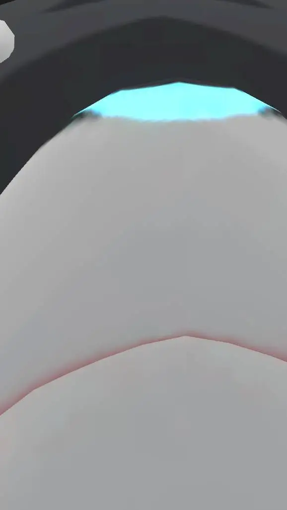 ai character: cute cyber shark background