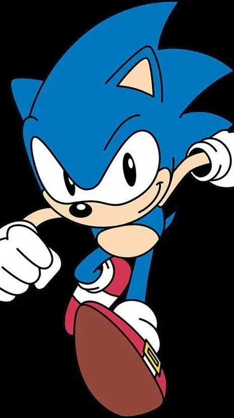 ai character: Classic sonic  background