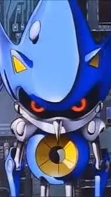 ai character: Ova metal Sonic  background