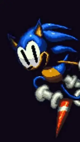ai character: Sonic Rewrite  background