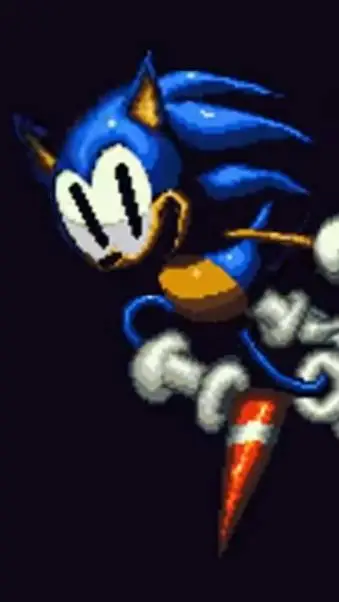 ai character: Sonic Rewrite  background
