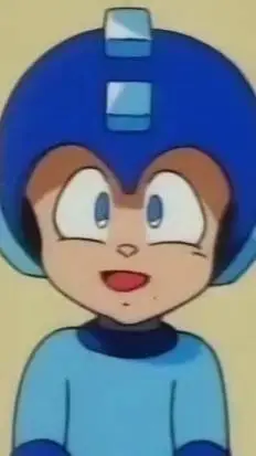 ai character: Mega Man  background