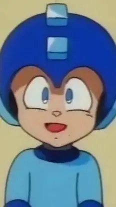 ai character: Mega Man  background