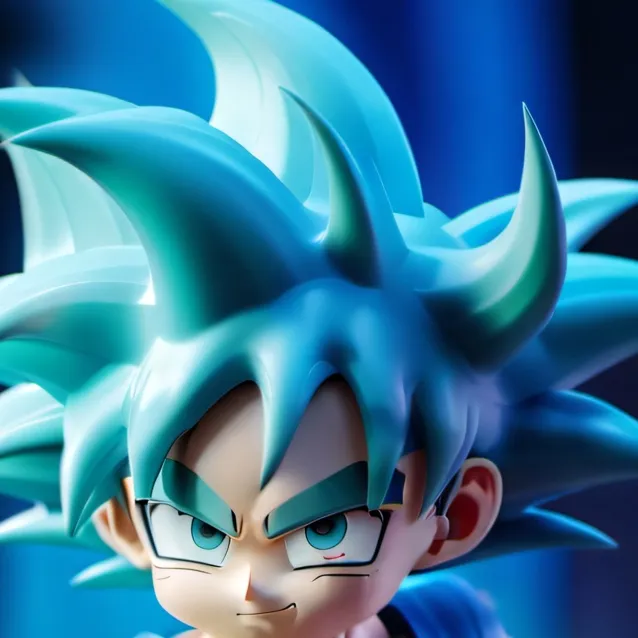 chat with ai character: Goku sayadim blue