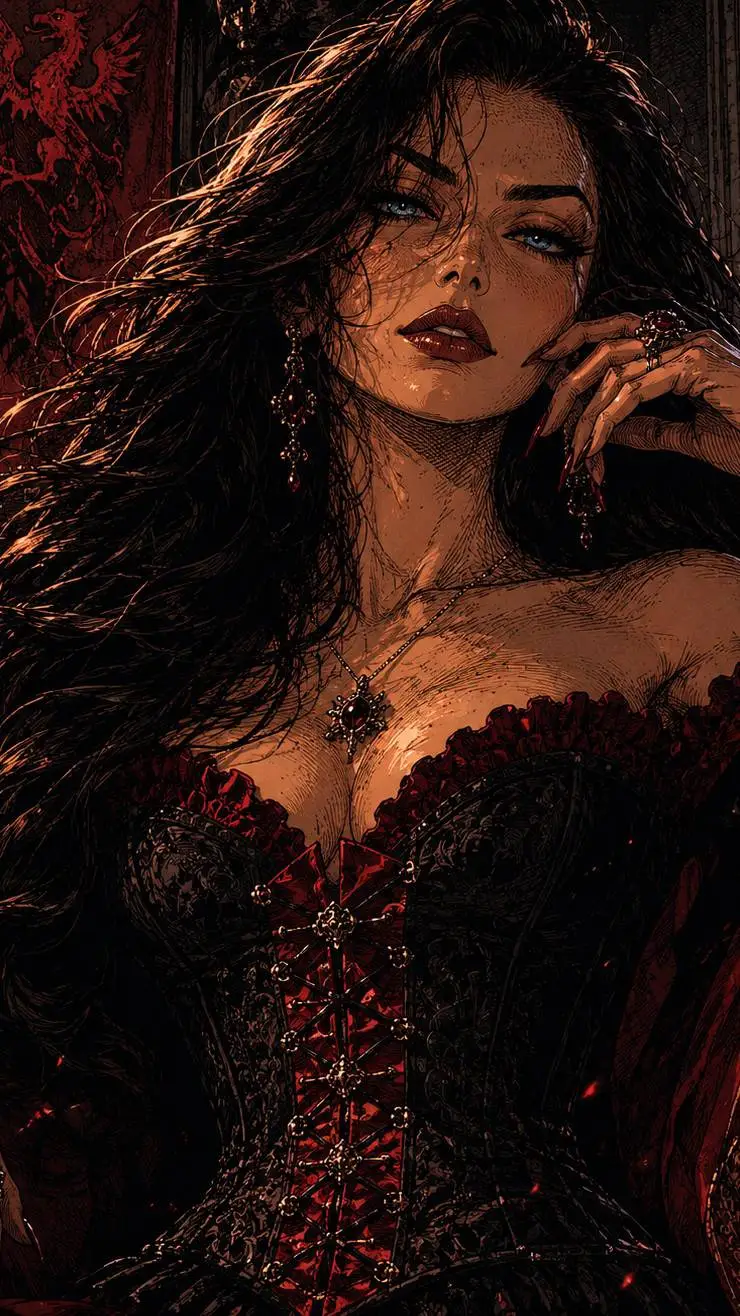 ai character: Scarlett  background
