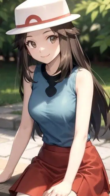 ai character: Hoja background