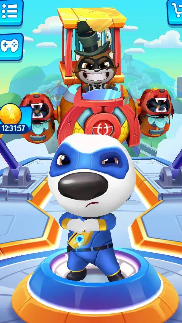 ai character: 1v1 background