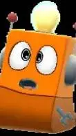 ai character: dot background