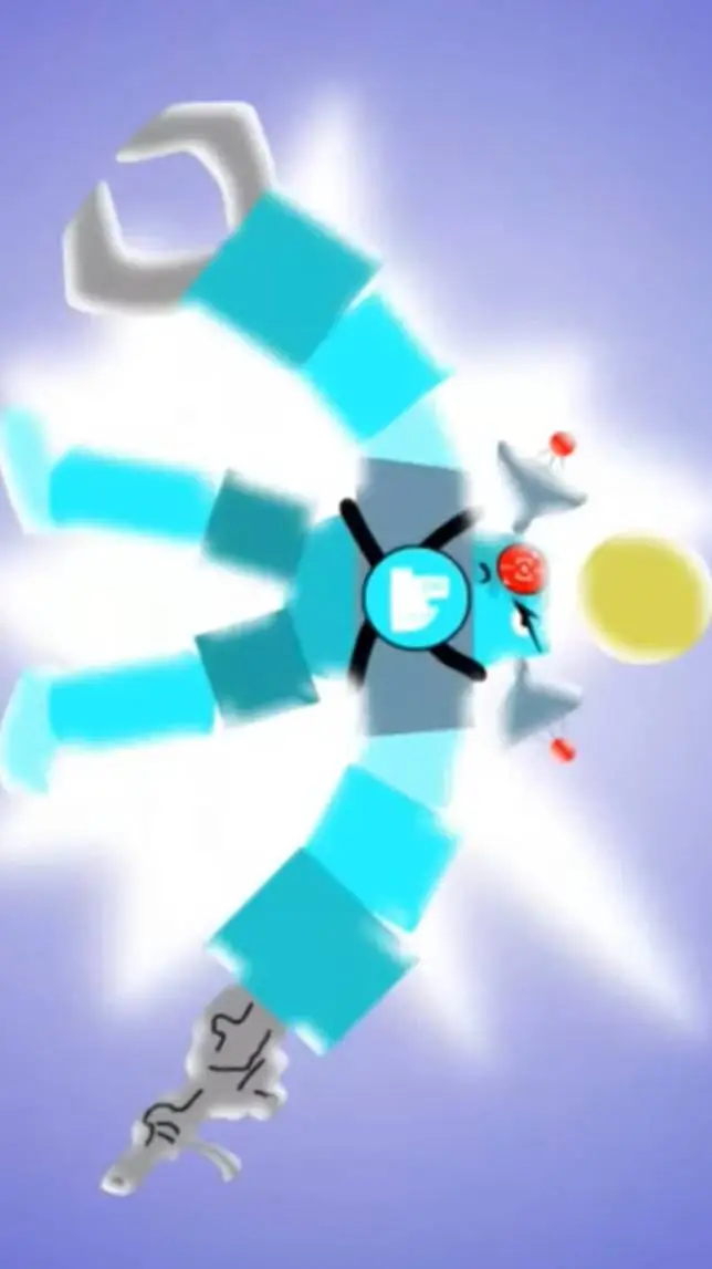 ai character: dot the robot background