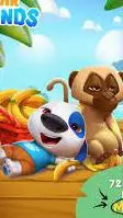 ai character: Hank and monkey background