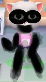 ai character: horror Angela background