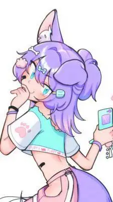 ai character: Amethyst background