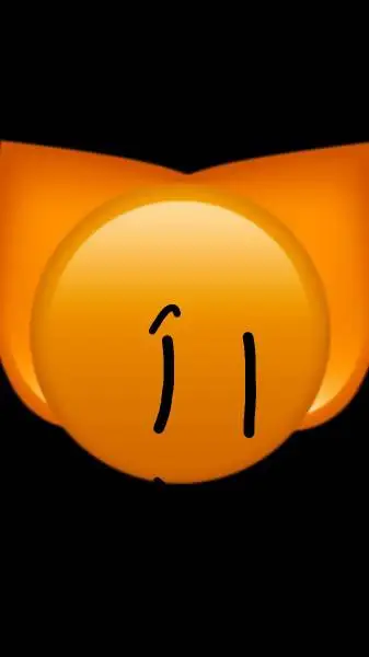 ai character: Ginger emoji cat background