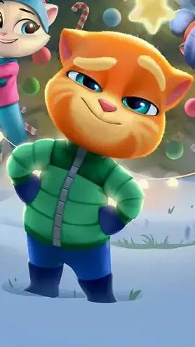 ai character: Ginger is back background