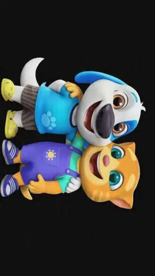 ai character: Hank and Ginger background