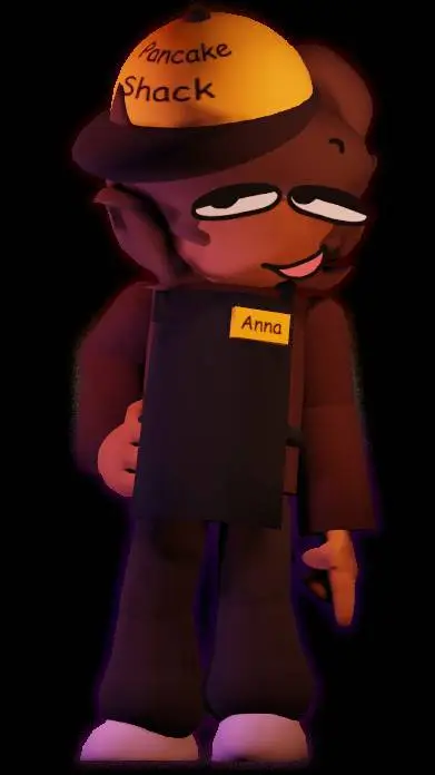 ai character: fnf Anna background