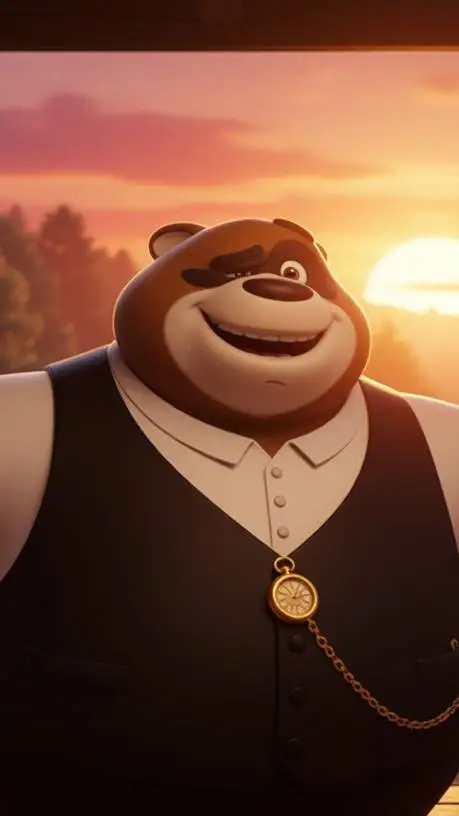 ai character: big Papa  background