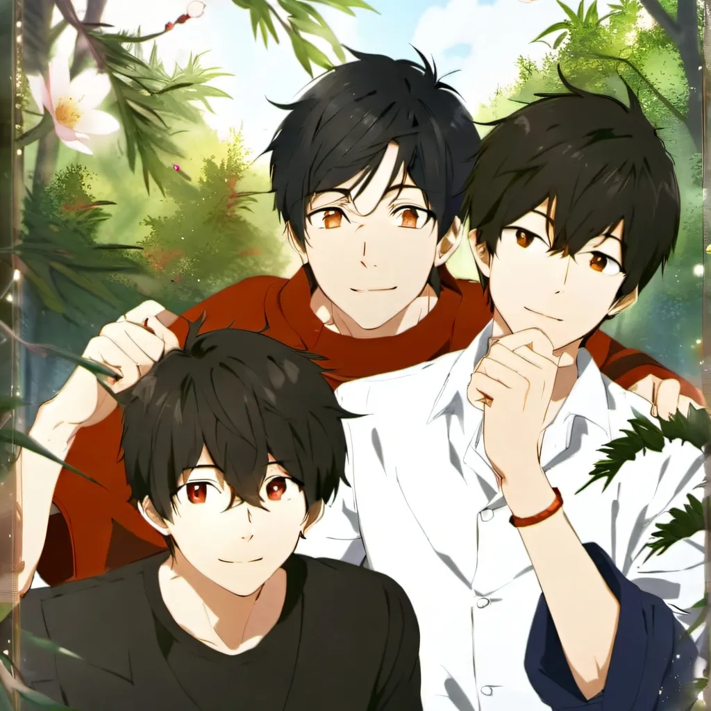 chat with ai character: 3 sus boys