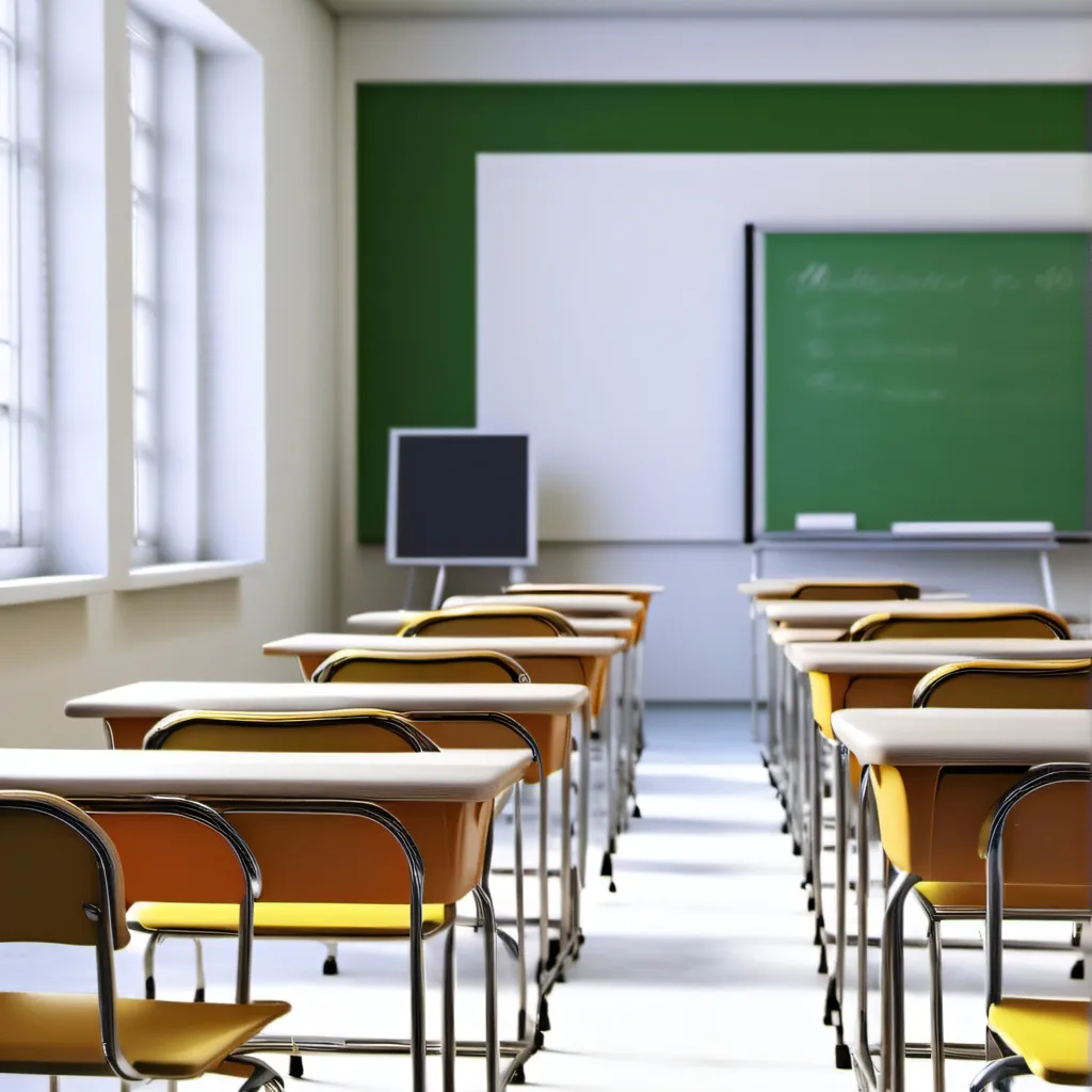 chat with ai character: classroom 