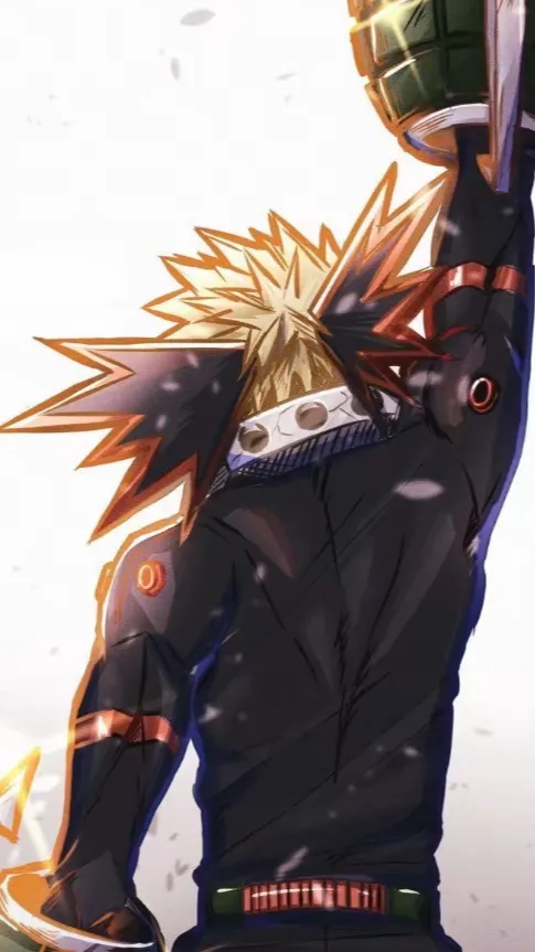 ai character: Pro hero bakguo background