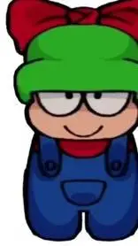 ai character: Bambi  background