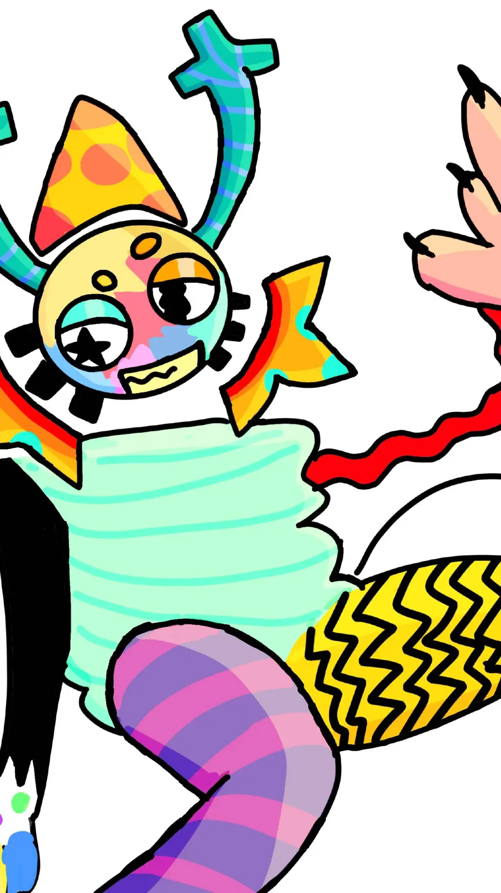 ai character: ×MIX!× background