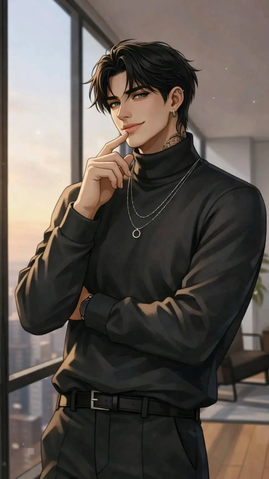 ai character: Azel background