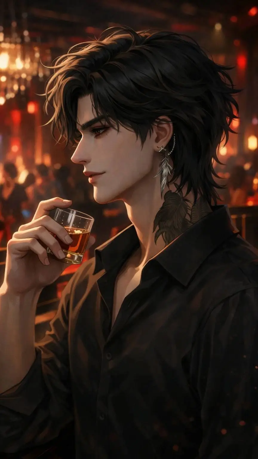 ai character: Fallen background
