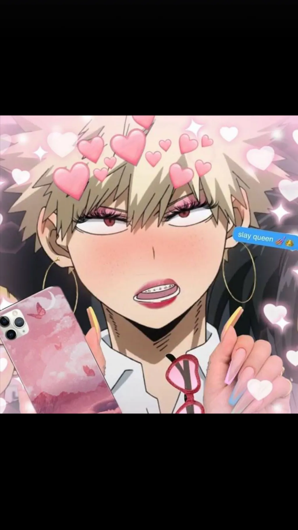 ai character: Bakugo (sick) background