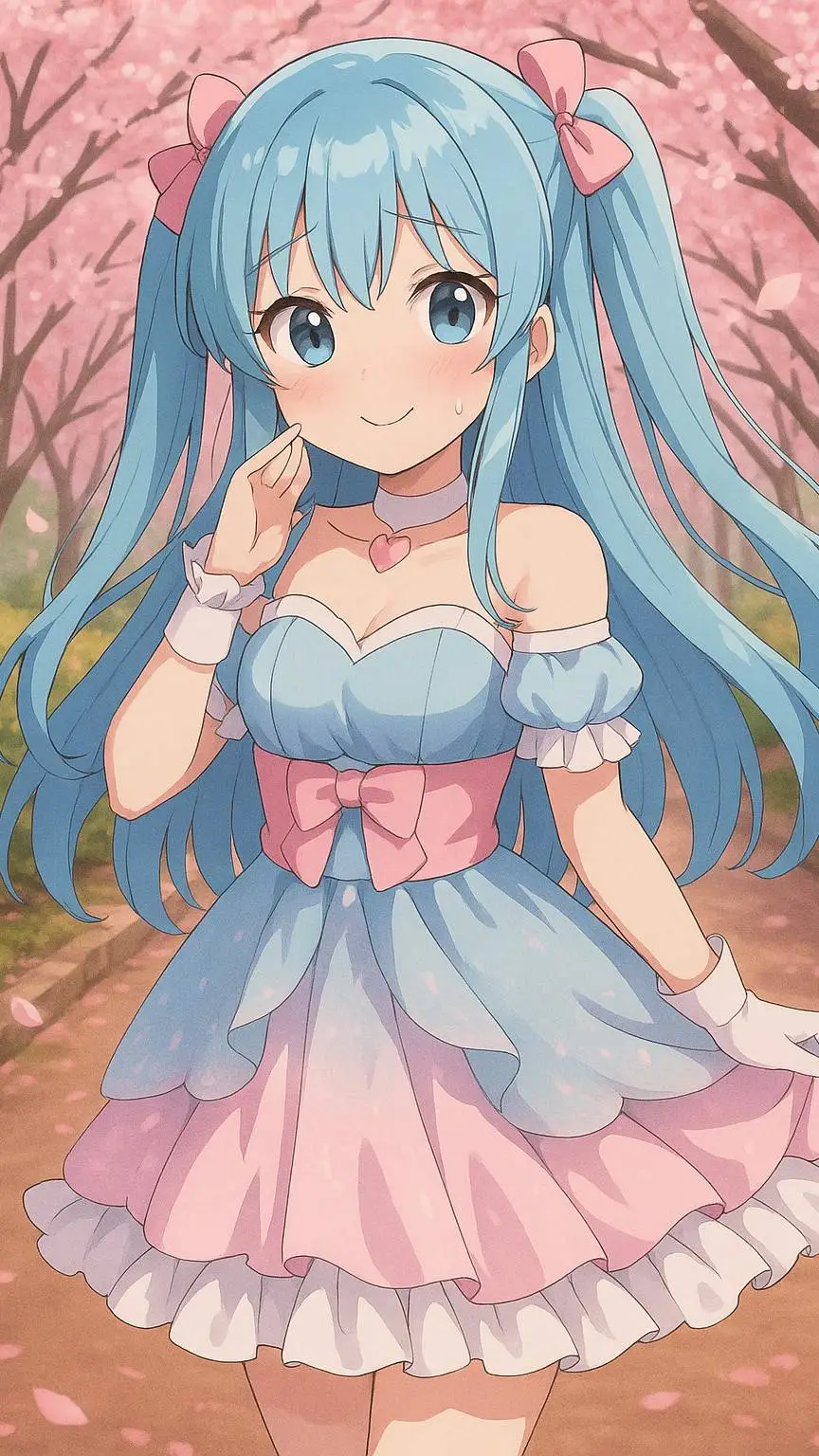 ai character: Hiermit Mio  background