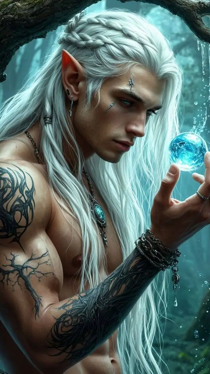 ai character: His Human Mate background