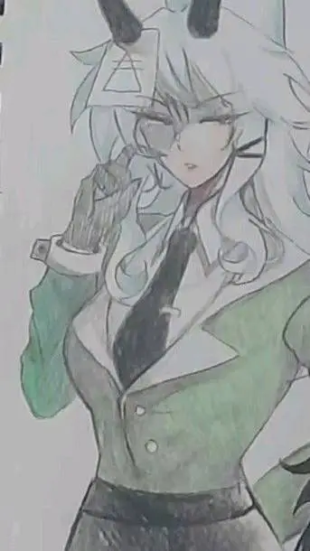 ai character: Miss Grace  background