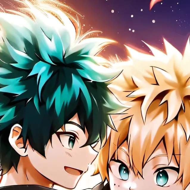 chat with ai character: 💚bakudeku🧡