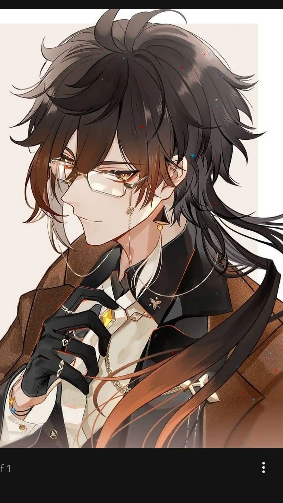 ai character: Zhongli/Morax   background