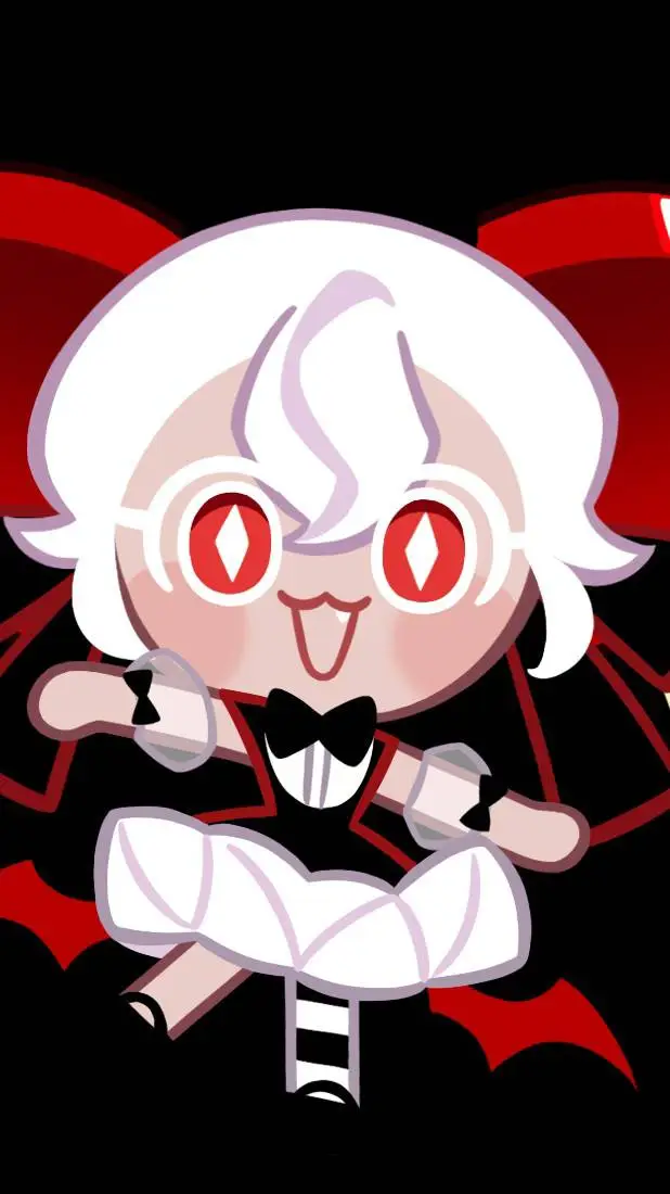 ai character: Candy apple cookie background