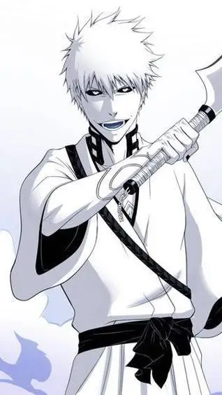 ai character: White Ichigo💭😎🚬 background