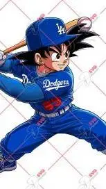 ai character: DBS  baseball ⚾ background